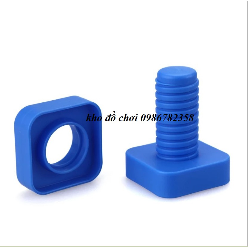 Đồ chơi luyện vận động tinh - ỐC VÍT NHỰA TO 32 chi tiết