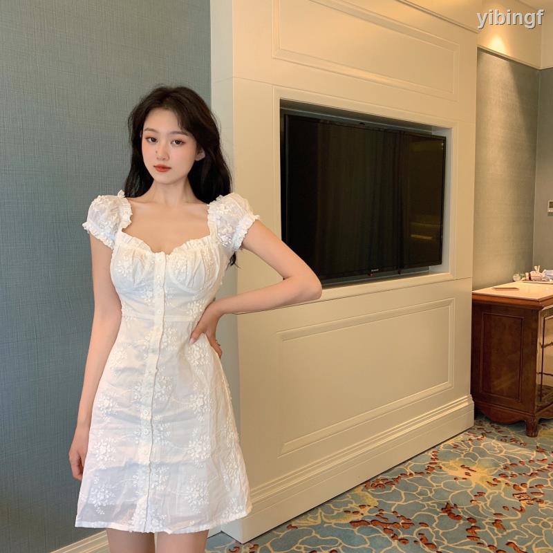 Đầm Cổ Vuông Ôm Eo Thời Trang Thanh Lịch Cho Nữ 2020 | BigBuy360 - bigbuy360.vn