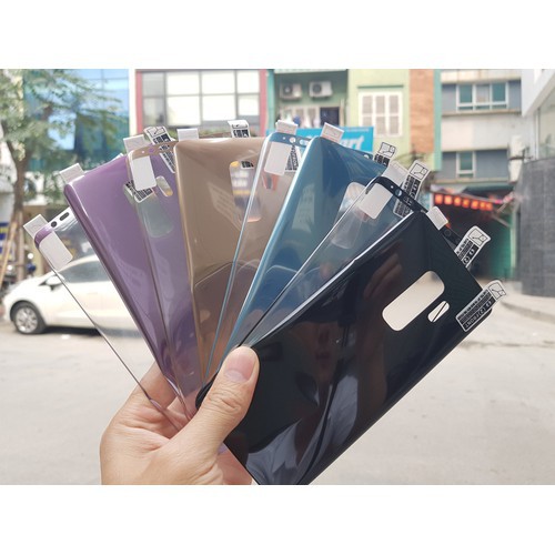 Miếng dán cường lực dẻo Film 3D full 2 mặt Sam Ssung Galaxy S9 - S9+