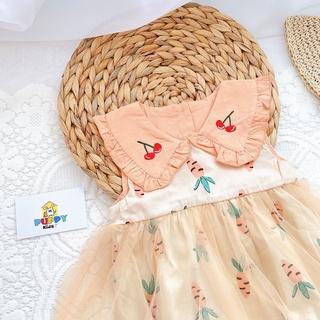 (GRH102) (11-14kg) Romper váy voan  (Puppy Kids) 🌸🌸 Váy bé gái 🌸🌸