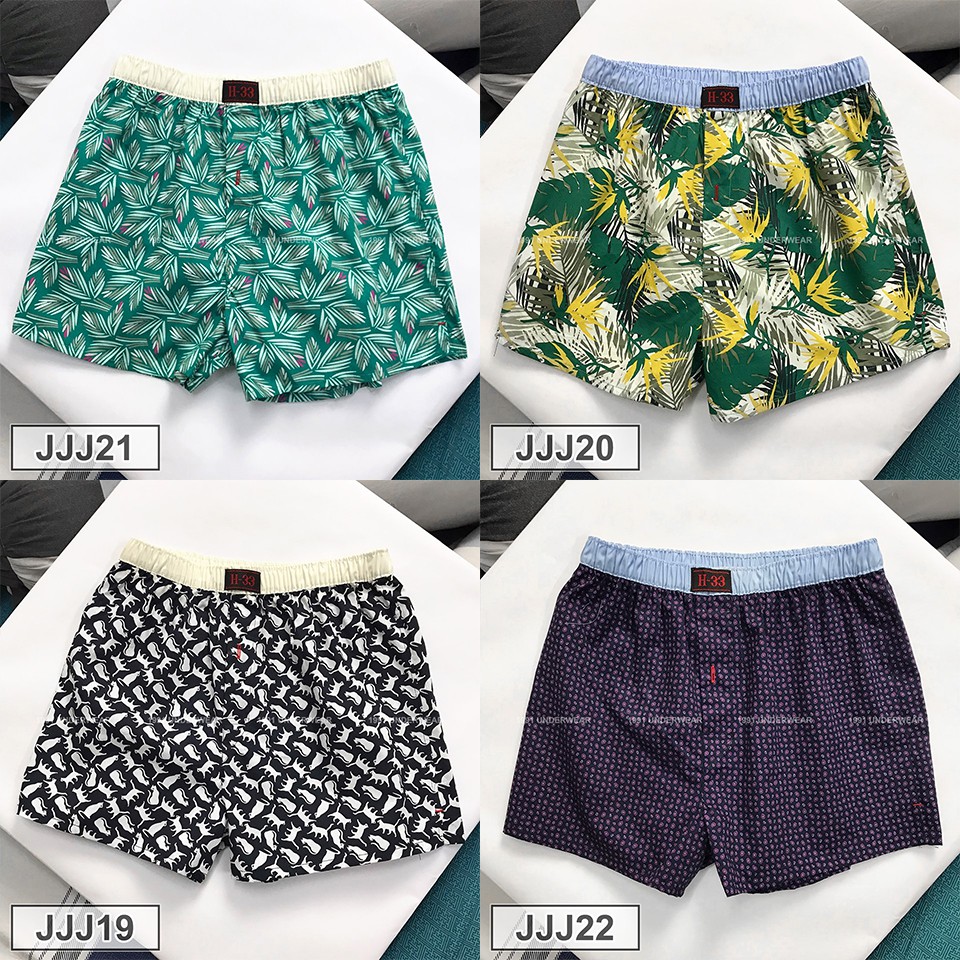 Quần Đùi Nam Lưng Xì - Quần Ngủ Nam, Mặc nhà - quần h33 Hoạ tiếc màu ngẫu nhiên