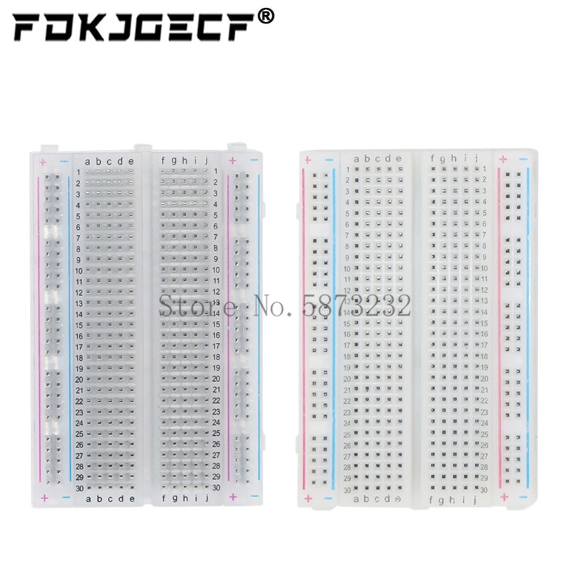 Bảng Mạch breadboard Mini 8.5cm x 5.5cm 400 Lỗ