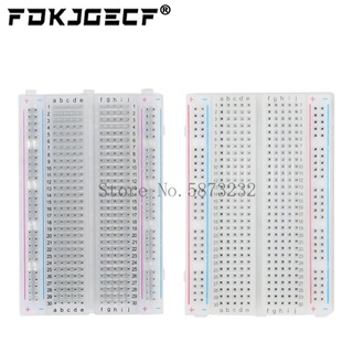 Bảng mạch breadboard mini 8.5cm x 5.5cm 400 lỗ