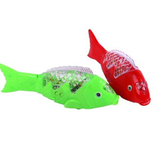 Đồ chơi cá chép phát đèn và nhạc (loại vân)