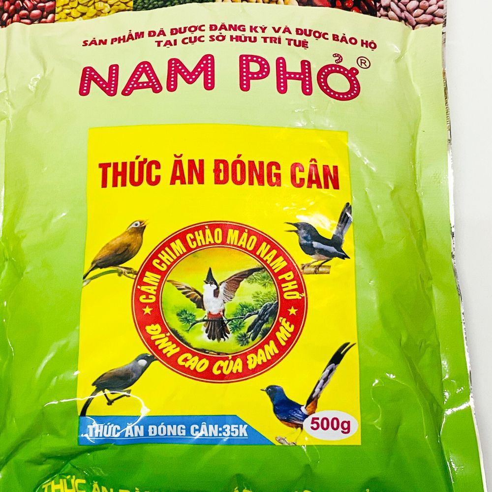 Cám chim tổng hợp Nam Phở cao cấp 500g - Thức ăn cho chim tổng hợp Nam Phở giá rẻ