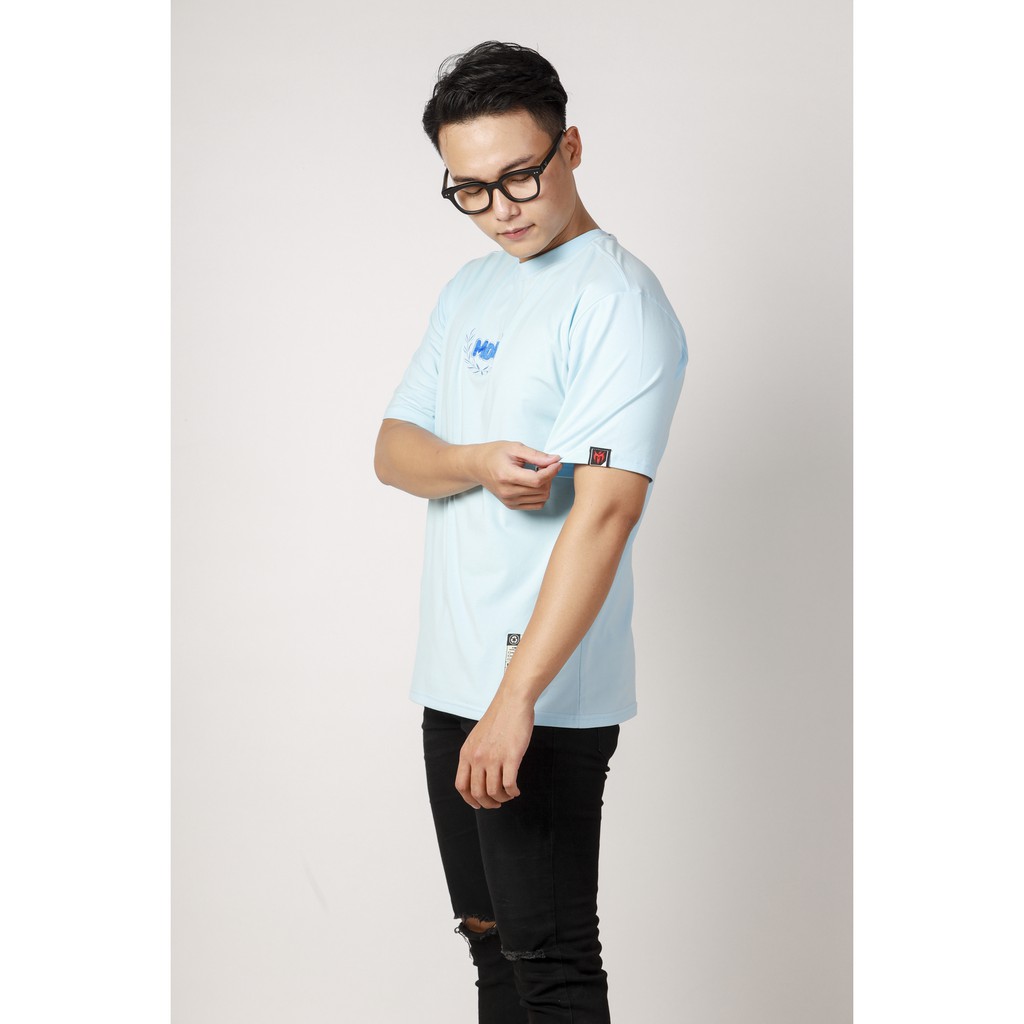 Áo phông tay lỡ form rộng Unisex Thêu Nam Nữ Logo MDR Cao Cấp Local Brand Mi Midori