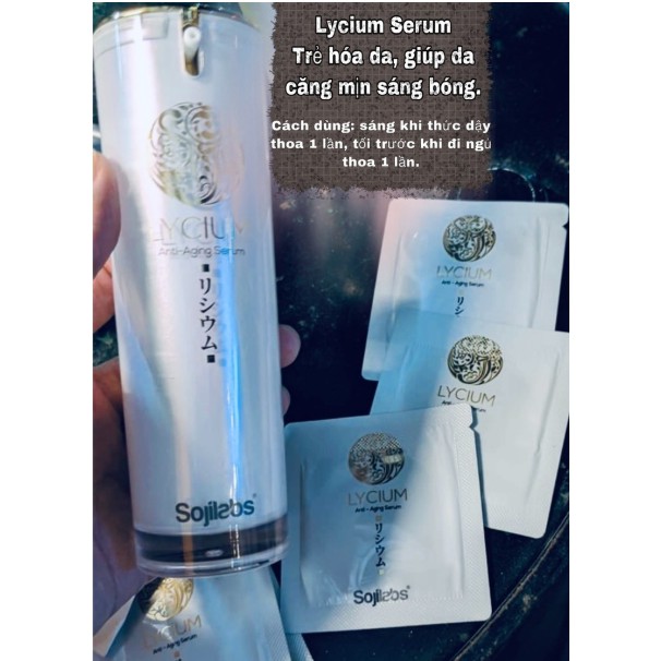 [Mẫu thử] Lycium Serum giúp da căng mịn - Huyết thanh trẻ hóa da của Nhật Bản 3gam | BigBuy360 - bigbuy360.vn