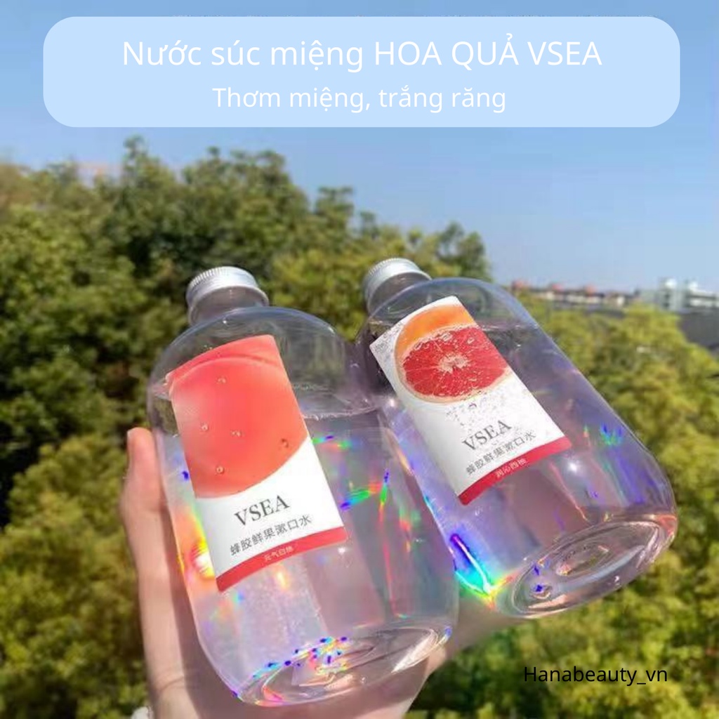 Nước súc miệng VSEA Thơm Miệng Sạch Sẽ Nội Địa Trung 350ml