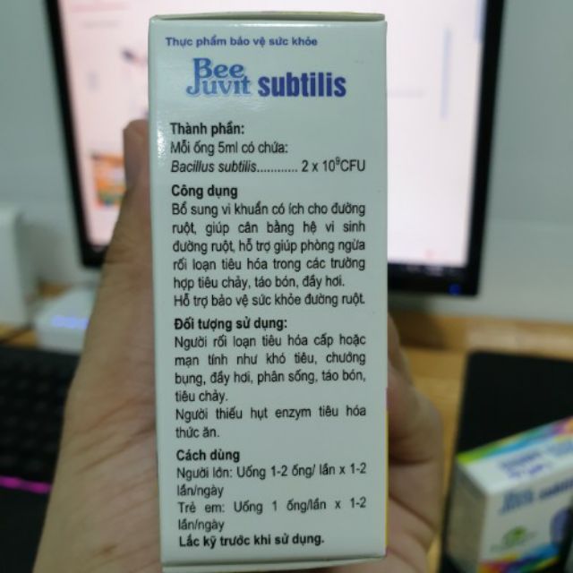 Men tiêu hóa nước Beejuvit subtilis