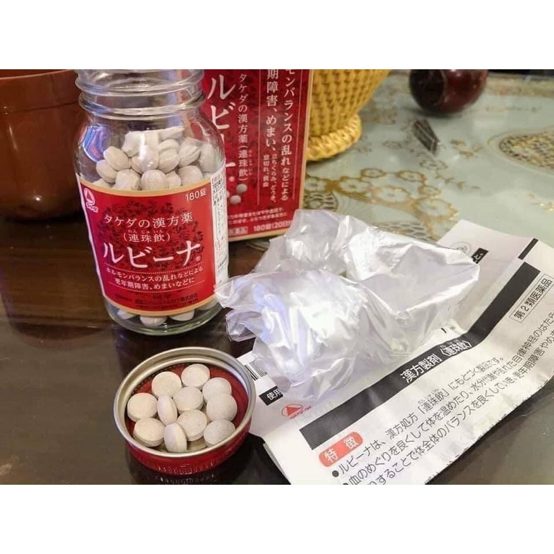 Viên Uống Bổ Máu Rubina 180 viên Nhật Bản