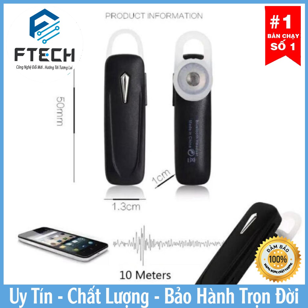 Tai nghe Bluetooth Music M165 Công Nghệ Chống ồn Tốt Nhất