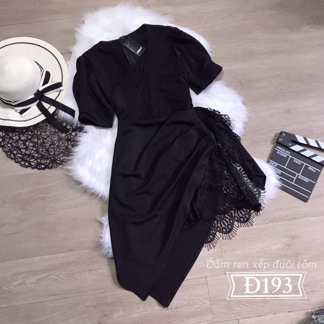 Đầm phối chân ren thiết kế bigsize 55kg-85kg | BigBuy360 - bigbuy360.vn