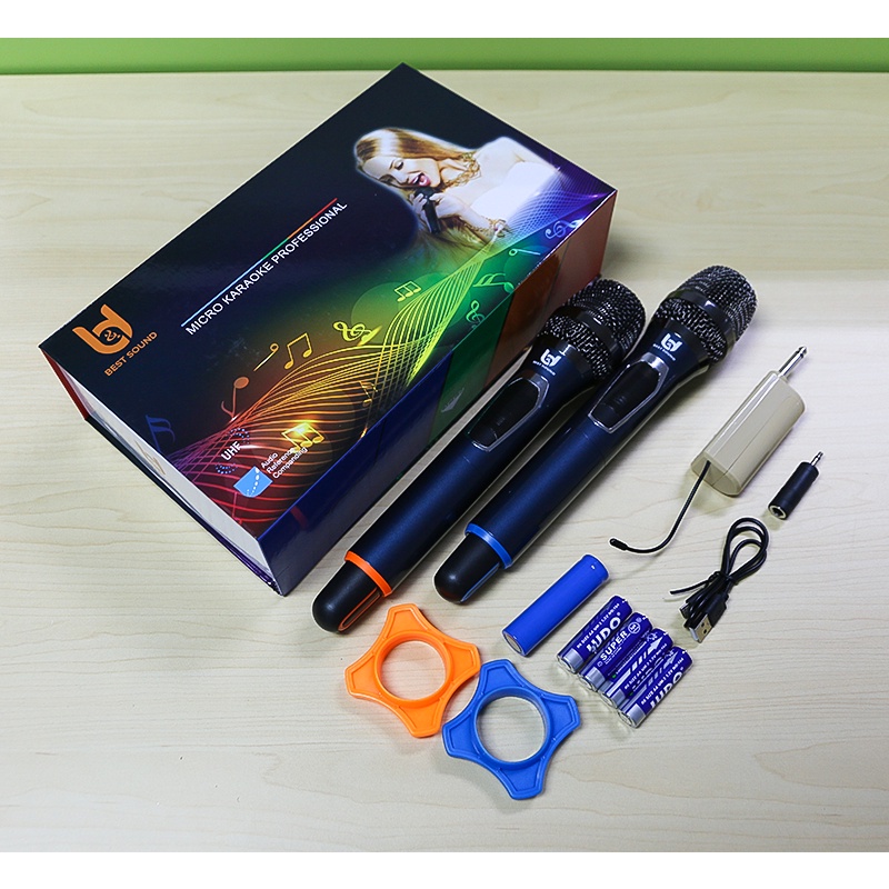 Micro không dây cao cấp best sound U_WR20 bảo hành 12 tháng  lỗi do nhà sản xuất