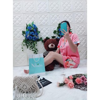 BỘ PIJAMA SATIN ĐÙI CAO CẤP 05