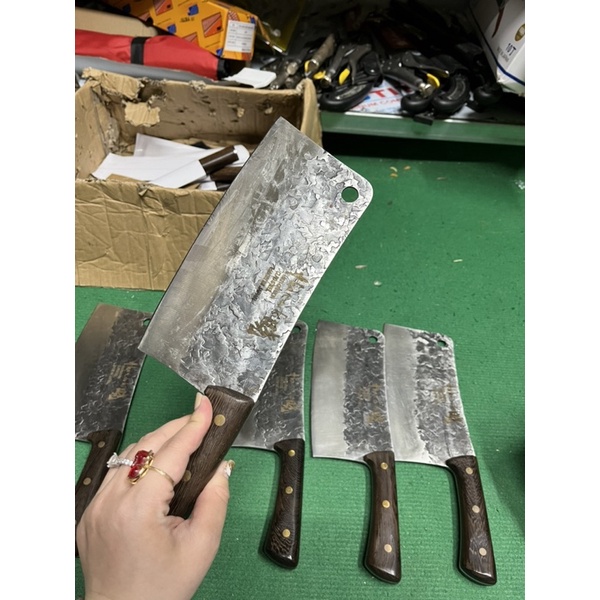 Siêu phẩm Dao chặt hàng bãi Nhật mới 98% Hiệu Aktatenki - Chuyên chặt gà vịt cực sắc bén