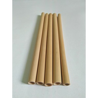 Bó 10 Ống hút tre - Bamboo Straws