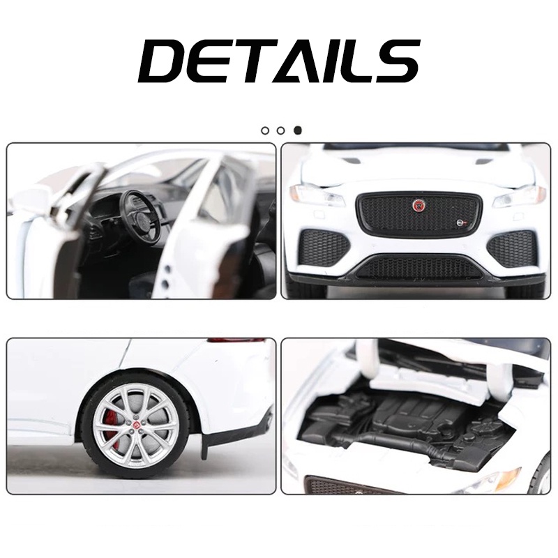 Mô Hình Xe Hơi Jaguar F-PACE Bằng Hợp Kim Tỉ Lệ 1: 32 Có Đèn Và Âm Thanh Độc Đáo Trang Trí