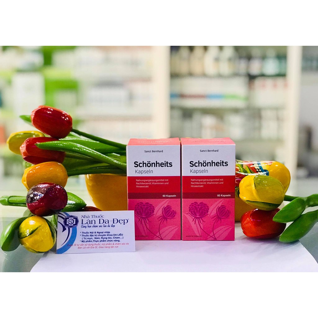 (HÀNG CHÍNH HÃNG Làn Da Đẹp) - SCHONHEITS KAPSELN - Dầu hoa anh thảo | BigBuy360 - bigbuy360.vn