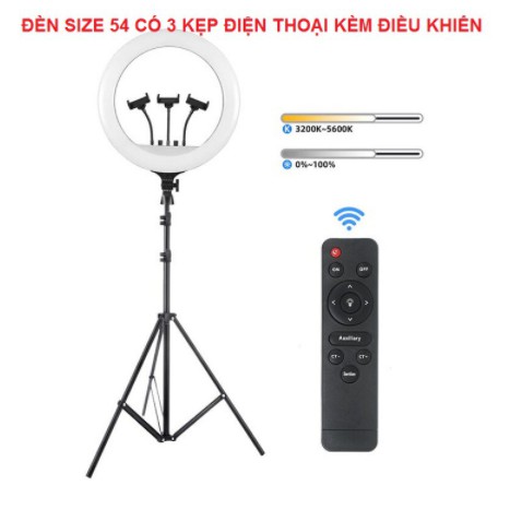 Đèn bán Hàng Chụp Ảnh Hát Livestream Karaoke Size 54cm - Size 45 - Size 33 - Size 26 - Size 20