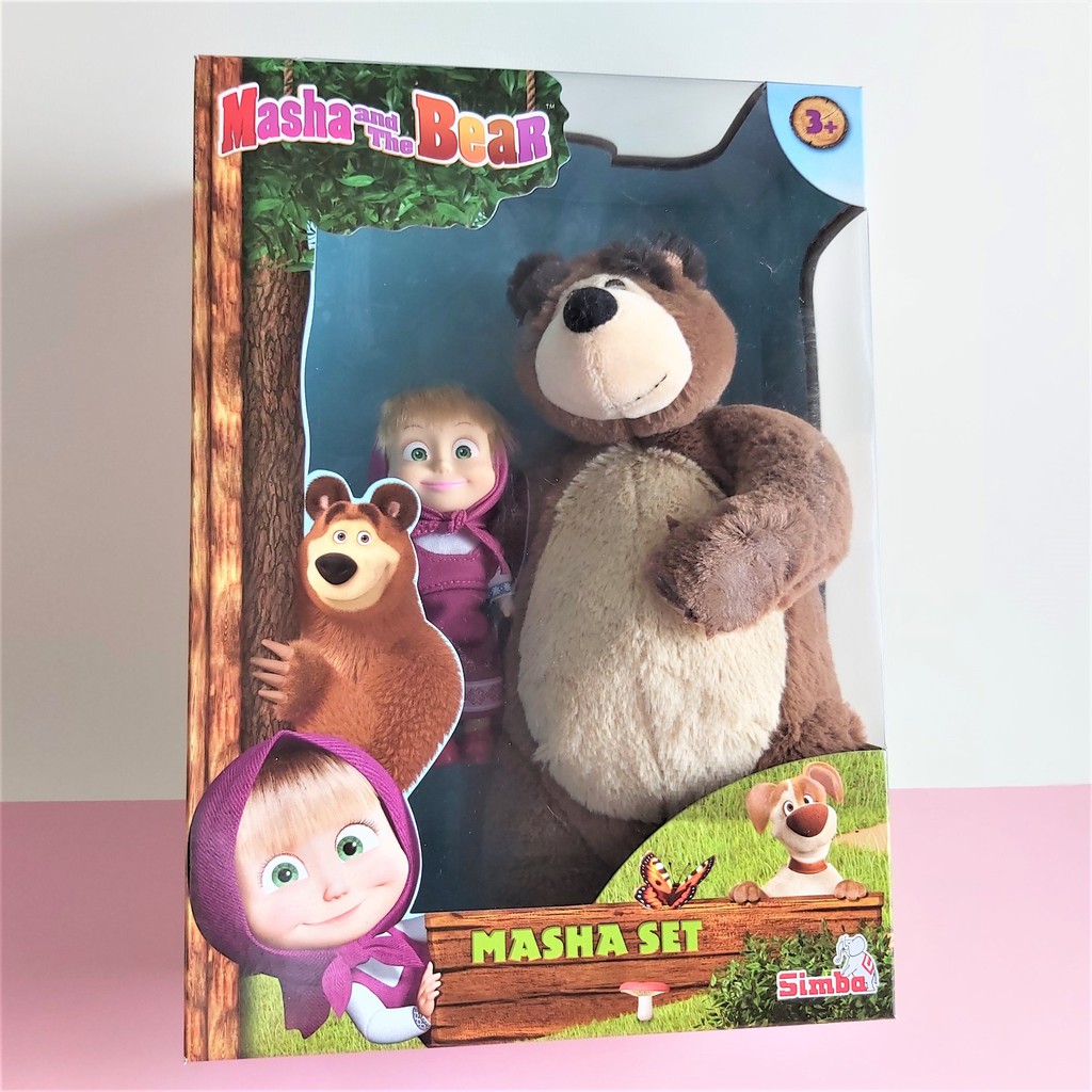 109301072 Bộ Đồ Chơi Búp Bê Và Gấu MASHA AND THE BEAR Masha Set