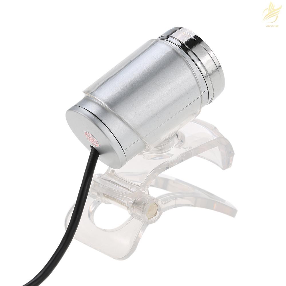 Webcam USB 2.0 12 Megapixel HD Xoay 360 Độ Kèm Kẹp Cho Máy Tính | BigBuy360 - bigbuy360.vn