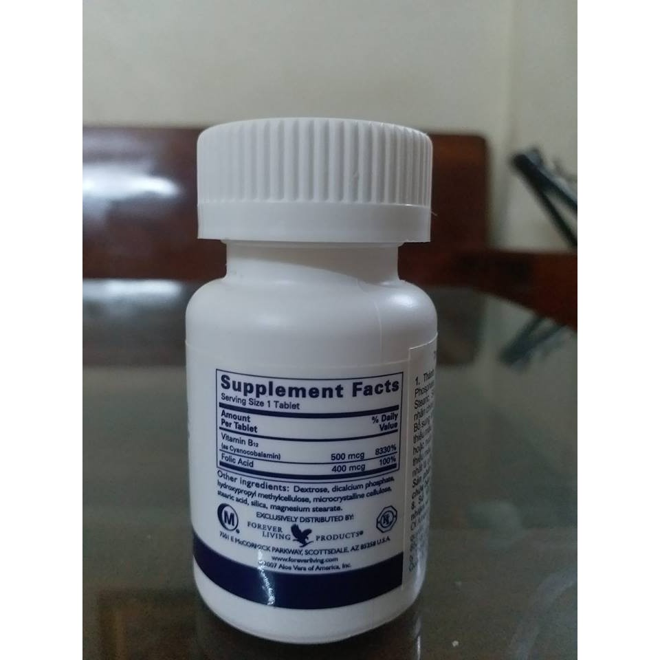 Viên uống bổ sắt và acid folic 188flp FOREVER | BigBuy360 - bigbuy360.vn