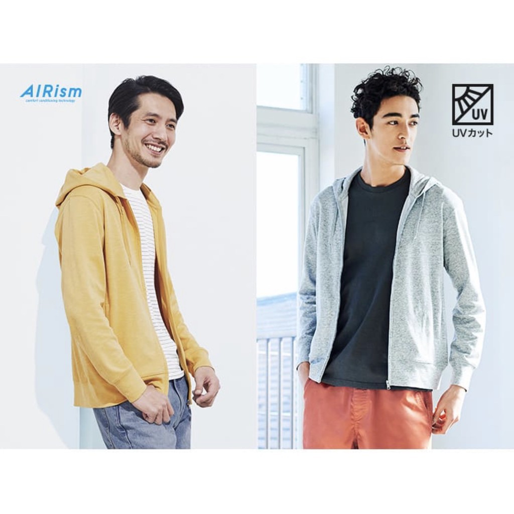 giảm nam UNIQLO- Áo chống nắng Airism Uniqlo Nam 2021