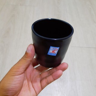 Ly Nhựa Đen Nhám -LY28N