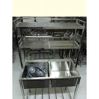 BỒN RỬA CHÉN INOX 304 MS8245-2T