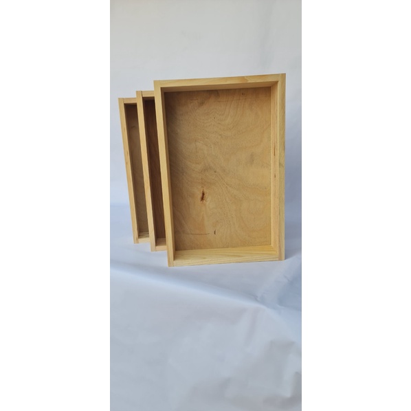 Hộp gỗ vuông - Hộp gỗ đa năng _ kích thước 15 x15 x 5 _ 20 x30x5