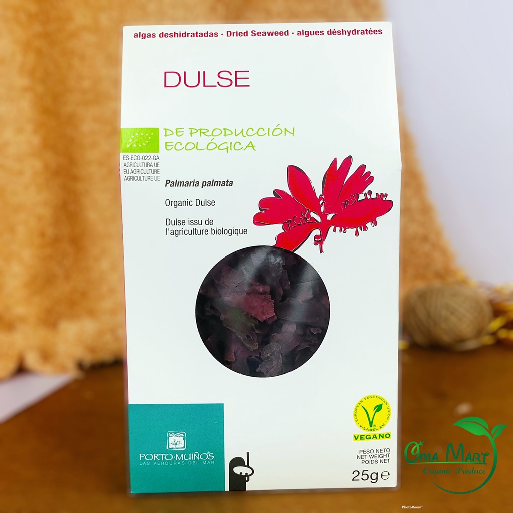 Tảo Dulse (tảo biển đại tây dương) hữu cơ 25g