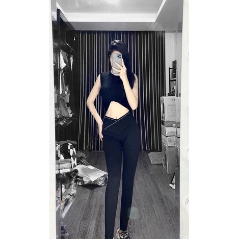 Quần legging cạp chéo | BigBuy360 - bigbuy360.vn