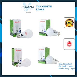 BÓNG ĐÈN LED BULB RẠNG ĐÔNG CÔNG SUẤT 7W/ 9W/ 12W/ 15W- ÁNH SÁNG TRẮNG