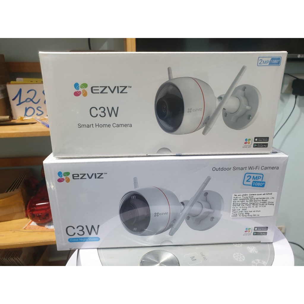 [CÒI HÚ]Camera WIFI 2M Ngoài Trời HIKVISION EZVIZ C3W 1080P FULLHD [CHÍNH HÃNG - BH 24TH] (CÓ THẺ NHỚ)