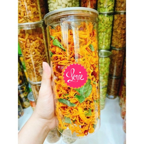 Khô gà lá chanh, khô gà ăn vặt hũ 300g | BigBuy360 - bigbuy360.vn