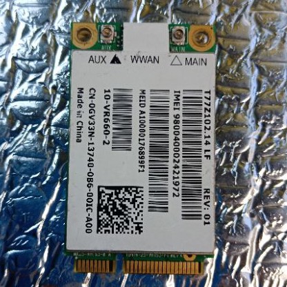 Card Mạng 3G WWAN Gobi2000 Dành Cho Dell 5620