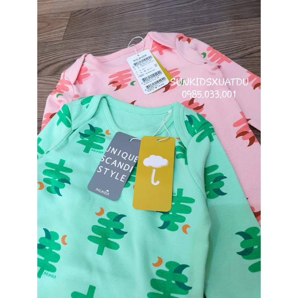 Bộ thu bé gái Moi.moln cây thông 2 màu