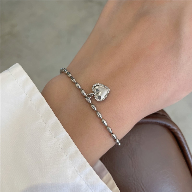 Vòng Tay Mặt Trái Tim Đơn Giản Thời Trang