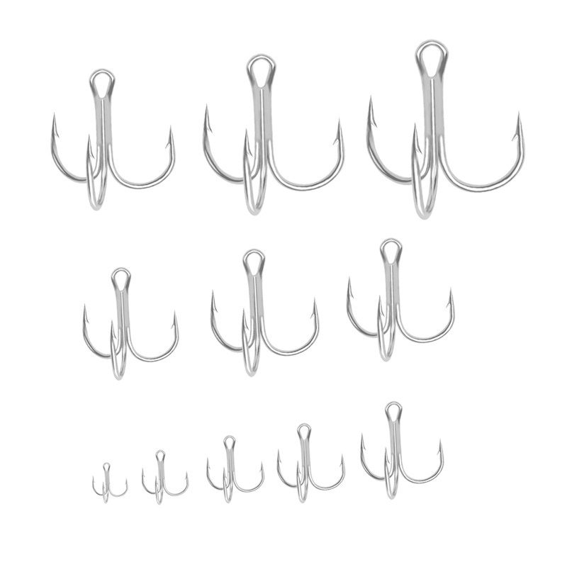 Set 10 Lưỡi Câu Cá Chuyên Dụng #2# 4# 6# 8# 10# Dụng Cụ Câu Cá