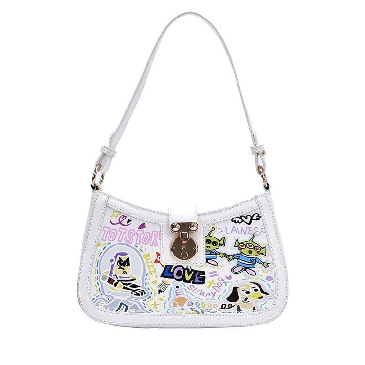 Túi Xách Đeo Vai In Họa Tiết Graffiti Phong Cách Retro Thời Trang | BigBuy360 - bigbuy360.vn