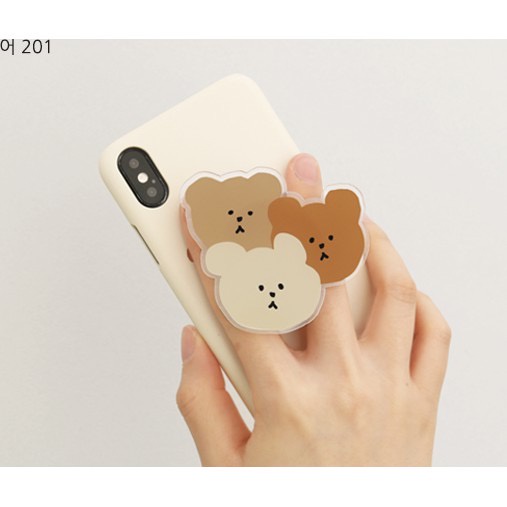 Giá đỡ điện thoại bằng acrylic dễ thương phong cách Hàn Quốc