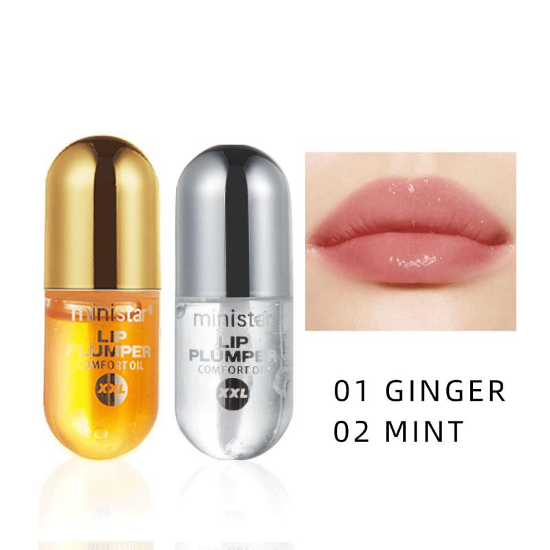 Ministar Ginger Peppermint Capsules Lip Enlargement Big Mouth Lip Gloss Set Moisturizing and Enlarging Lip Oil Lip Glaze | BigBuy360 - bigbuy360.vn
