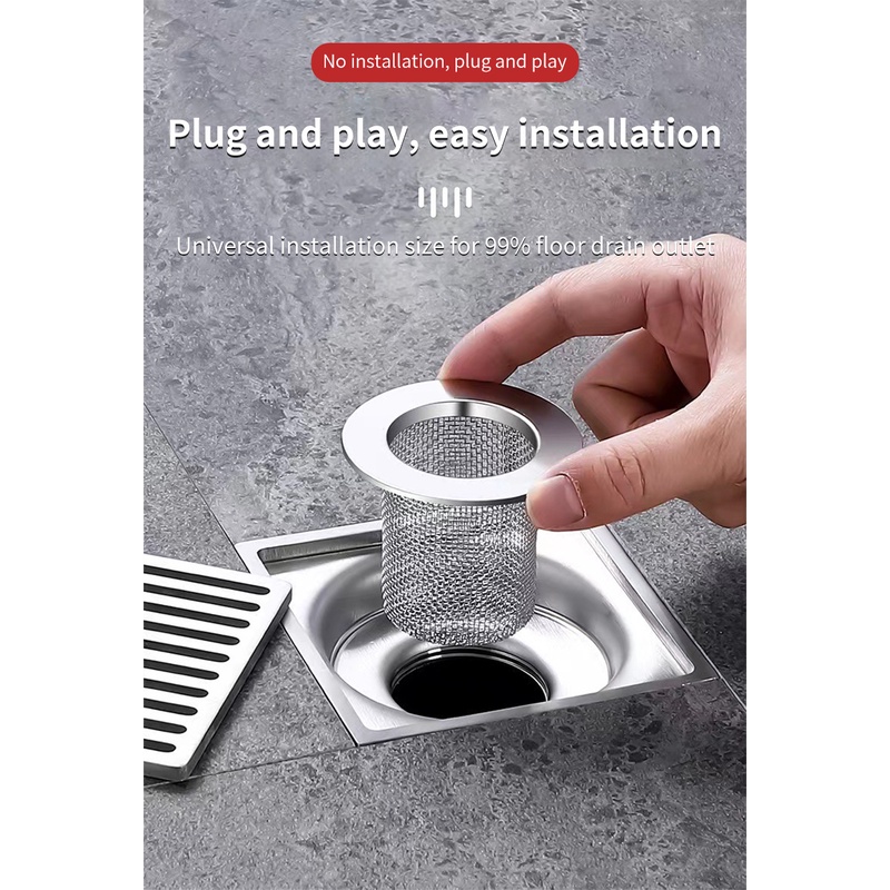 Lưới Lọc Rác Bồn Rửa Chén Bằng Thép Không Gỉ 304