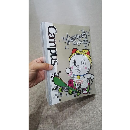 Vở Doraemon Graffiti - B5 Kẻ Ngang Có Chấm 200 Trang ĐL 58-65g/m2 - Campus NB-BDGF200 (Mẫu Màu Giao Ngẫu Nhiên)