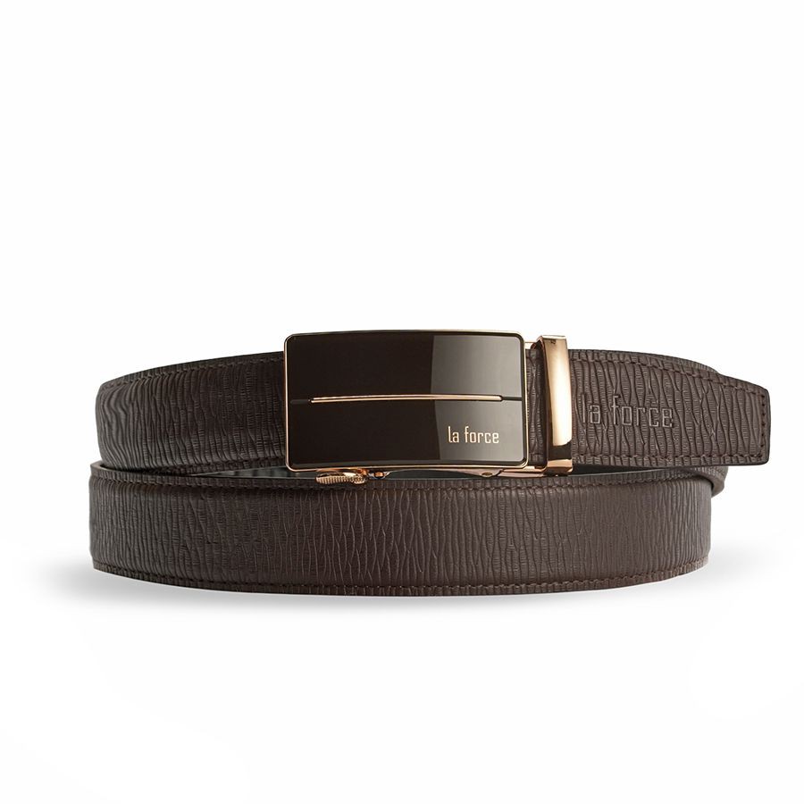 Thắt lưng da bò mặt lăn D590-1364V