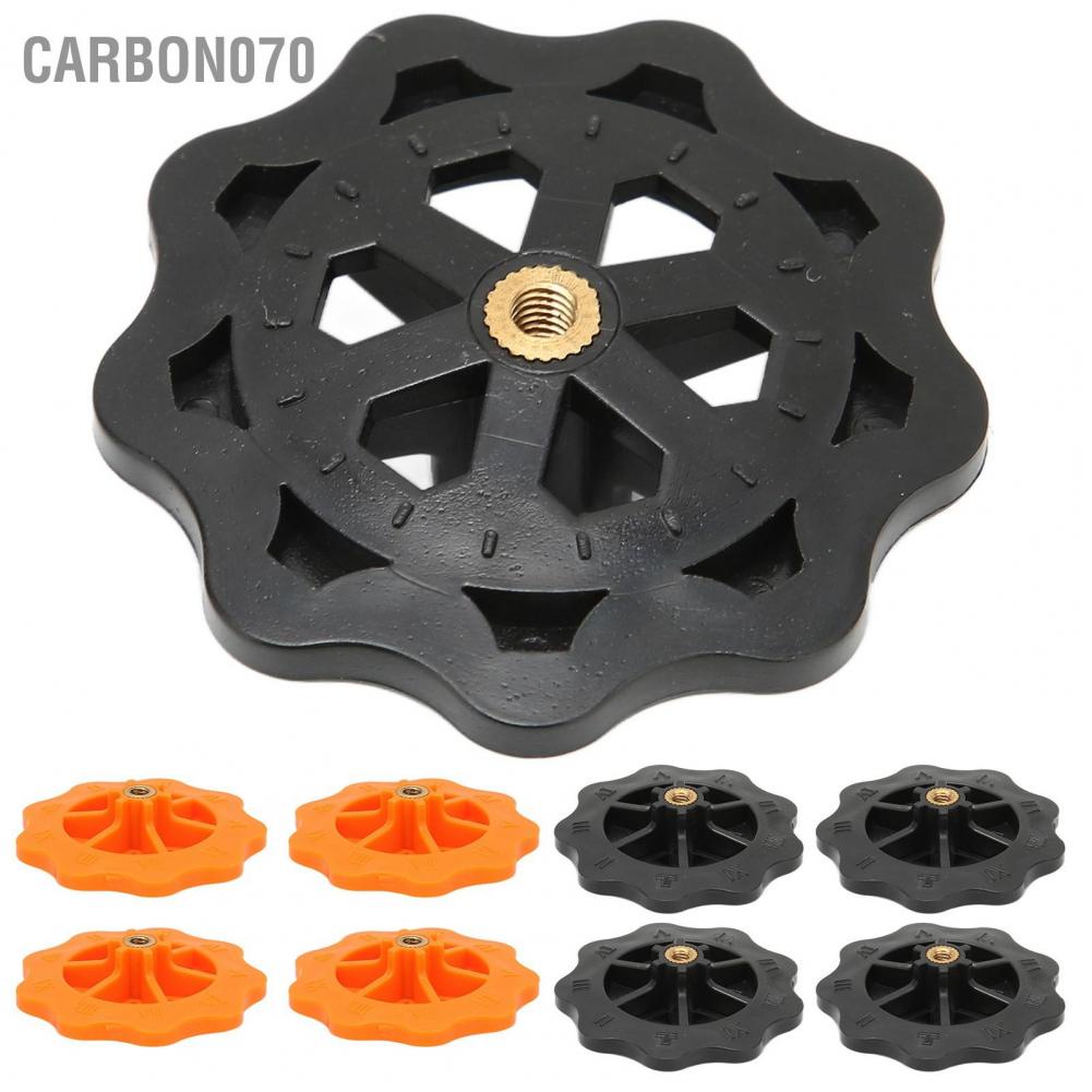 Carbon070 4pcs Hotbed Adjusting Nut High Hardness M4 Heating Bed Leveling for LONGER LK4 Pro Ender 5 3 V2