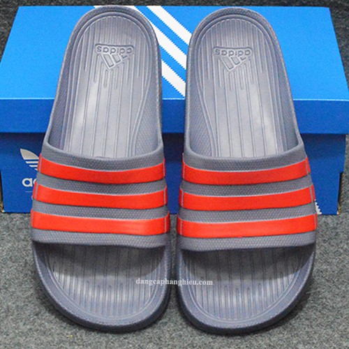 Dép Adidas Duramo chính hãng xám đỏ