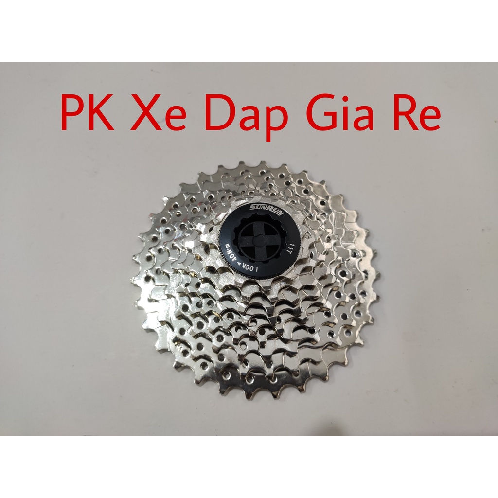 Líp thả 9 SUNRUN 11-32T, Líp thả xe đạp 9 tầng chất lượng cao - PK Xe Dap Gia Re