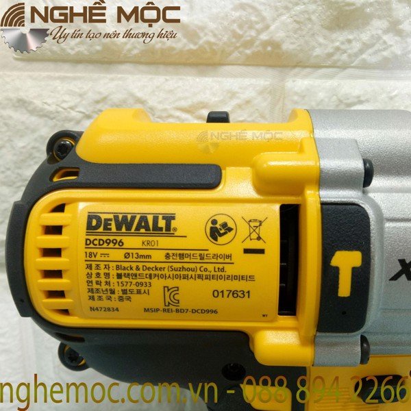 Máy khoan 18V Dewalt DCD996