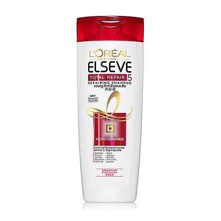 Dầu Gội L'Oréal Hỗ Trợ Phục Hồi Tóc Hư Tổn, Giúp Tóc Suôn Mượt L'Oreal Elseve 130ml